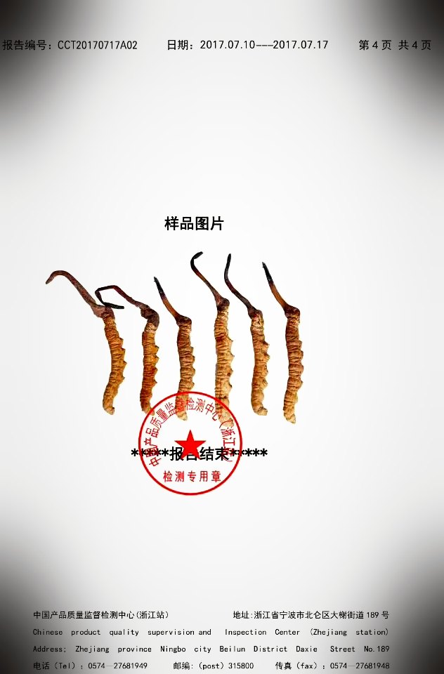第三方检测报告