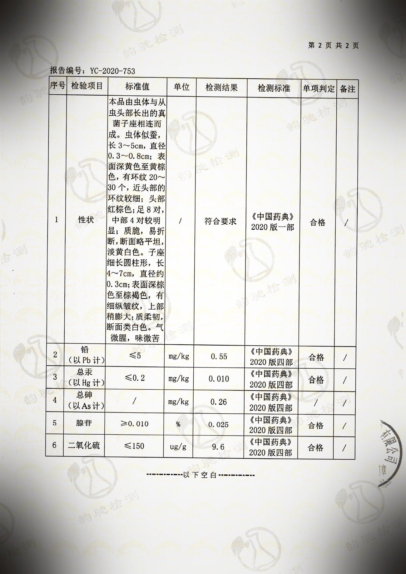 第三方检测报告