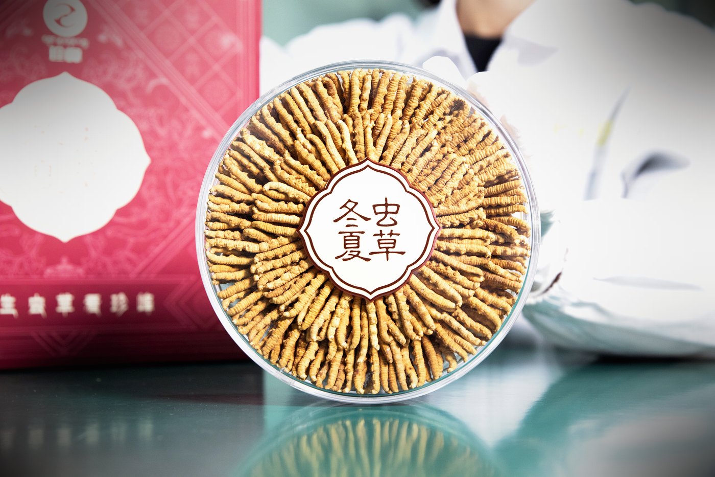 干虫草特写