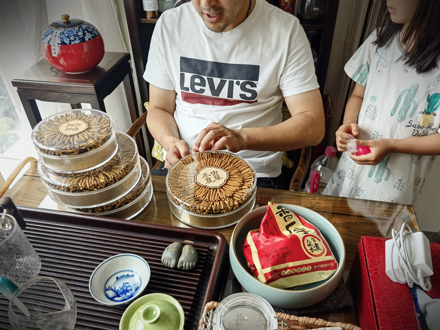 客户收到的实物