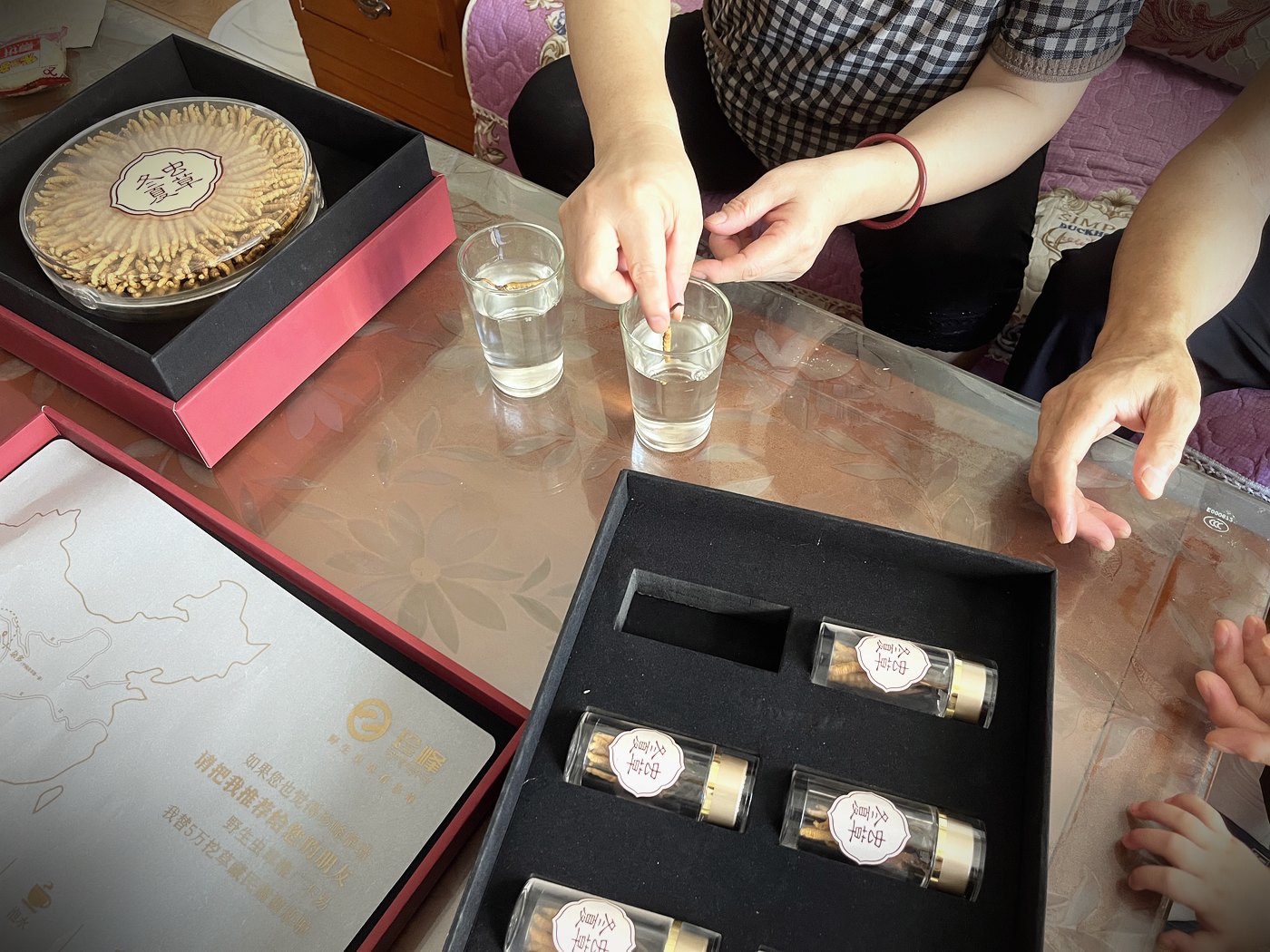 客户收到的实物