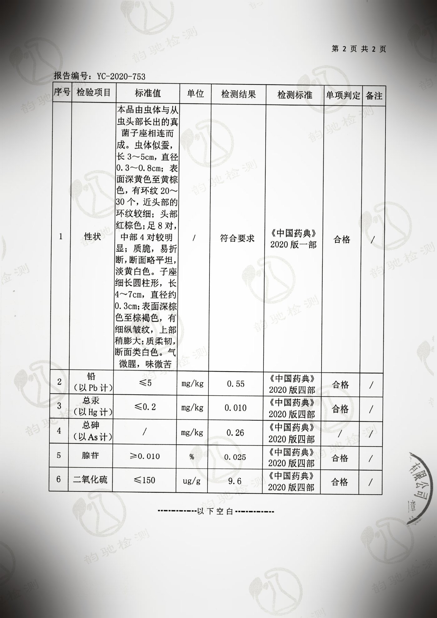 第三方检测报告