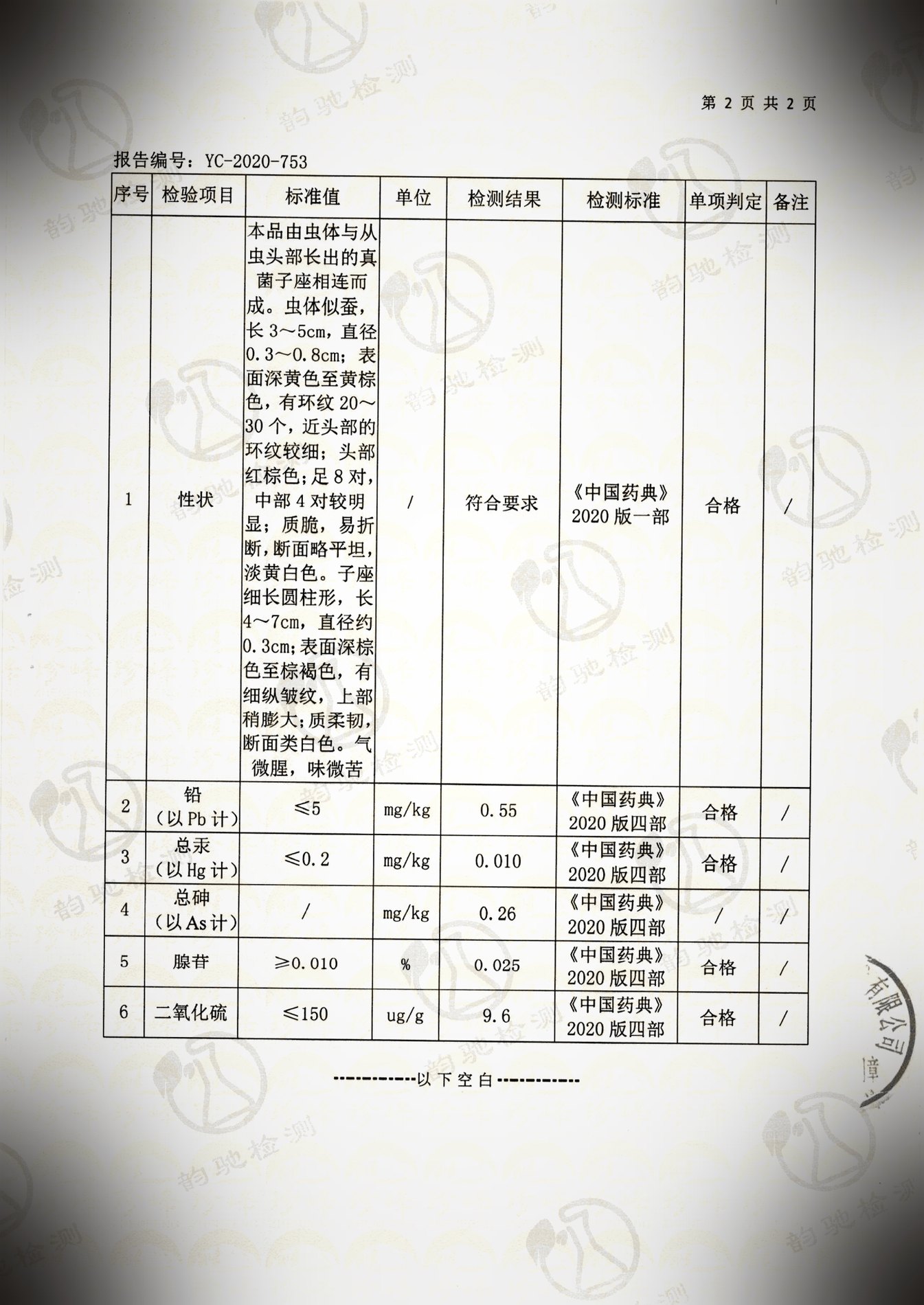 第三方检测报告