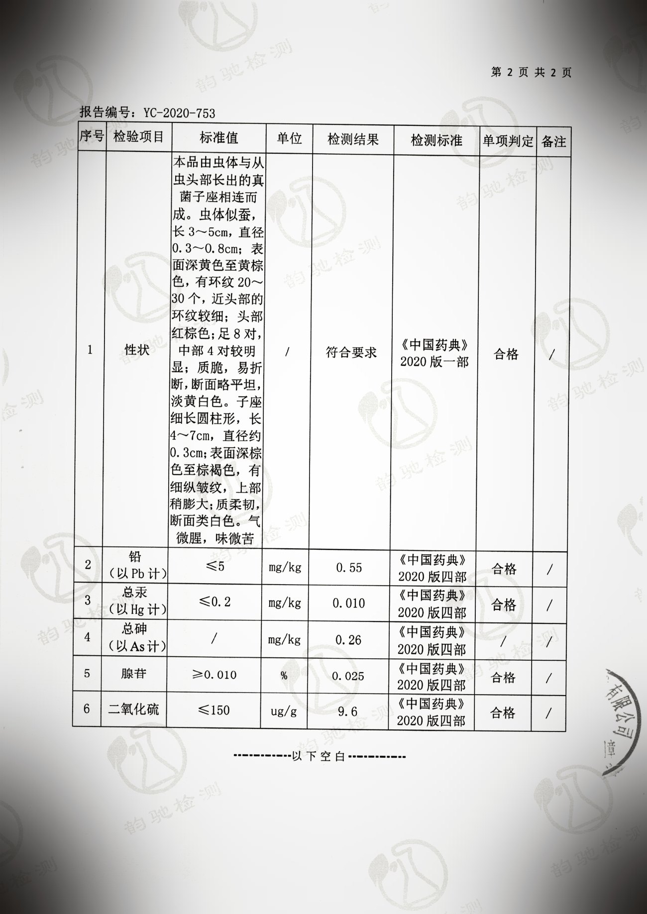 第三方检测报告