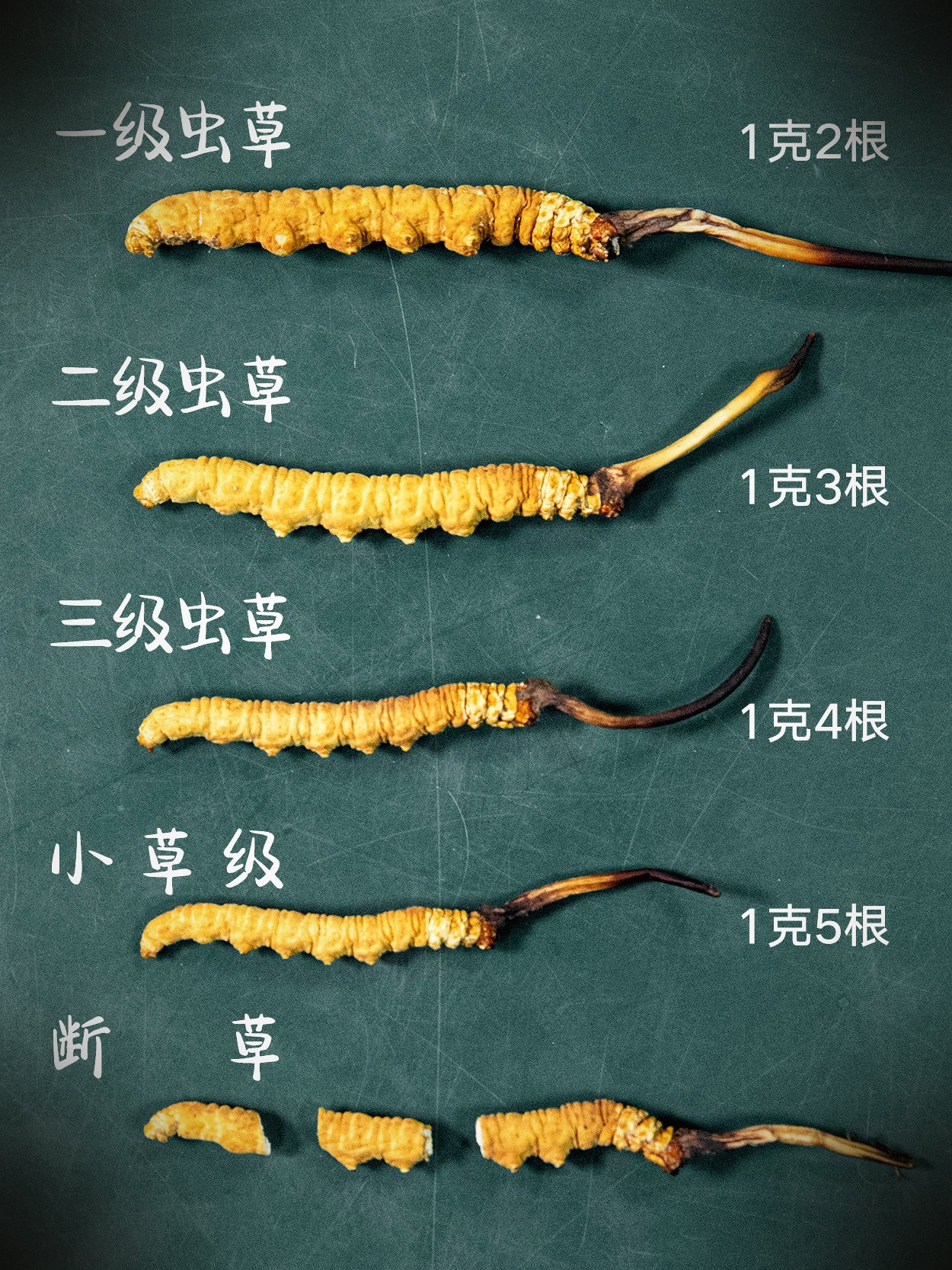 断草 · 品质与整草一致，只是形状不完整