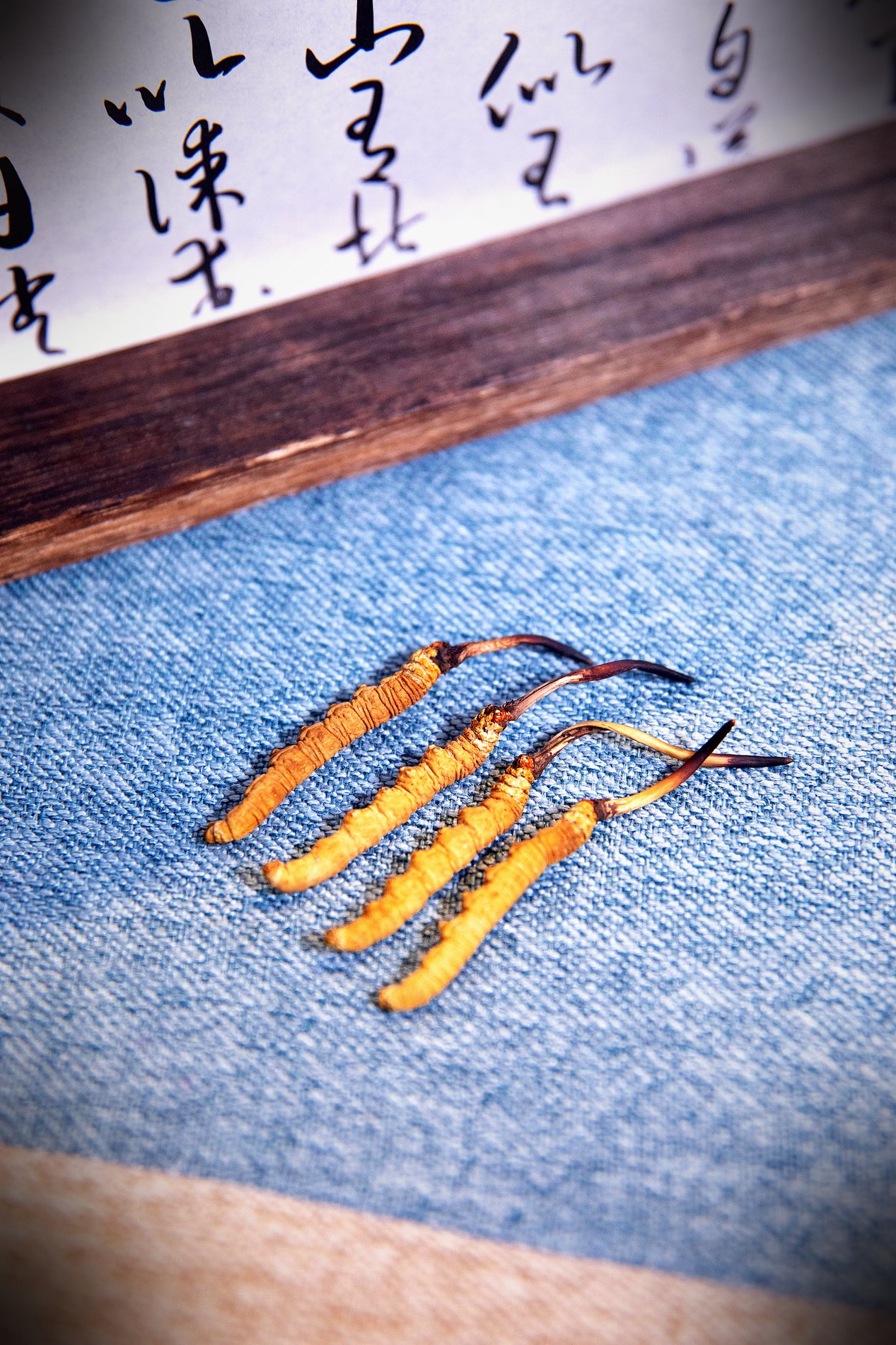 珍峰野生干虫草